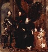 Anthony Van Dyck Portrat der Familie Lomellini oil on canvas